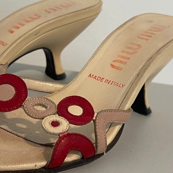 Miu Miu 1998 Vintage Kitten Heels – Size 35 - Picture 6 of 9